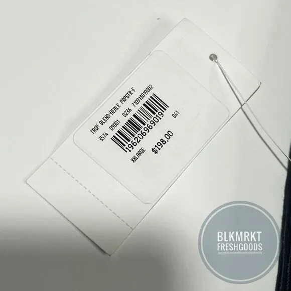 Polo Ralph Lauren Wool Blend Tapered Pinstripe Pants Blue 36x31